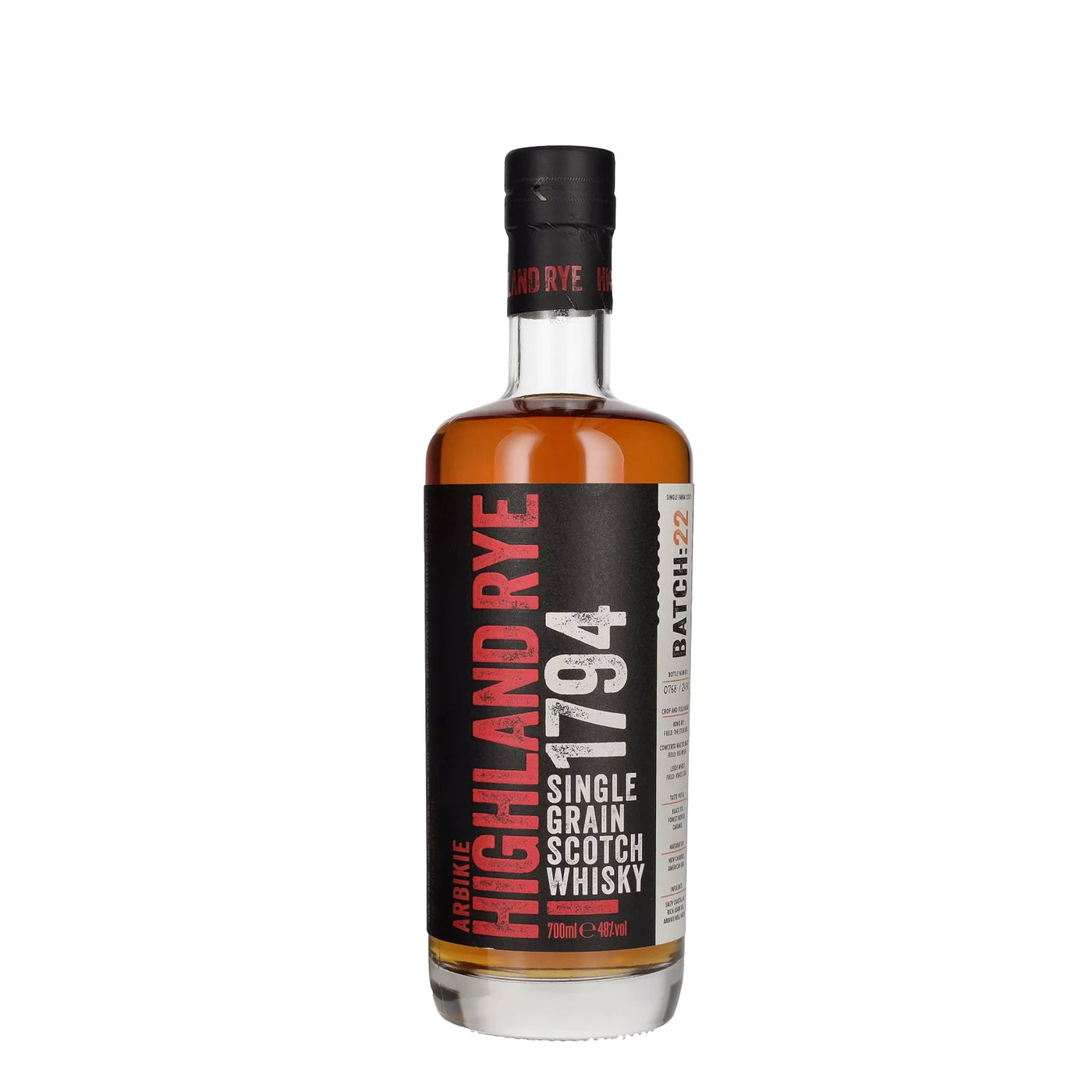 Arbikie Highland Rye 1794 Whisky