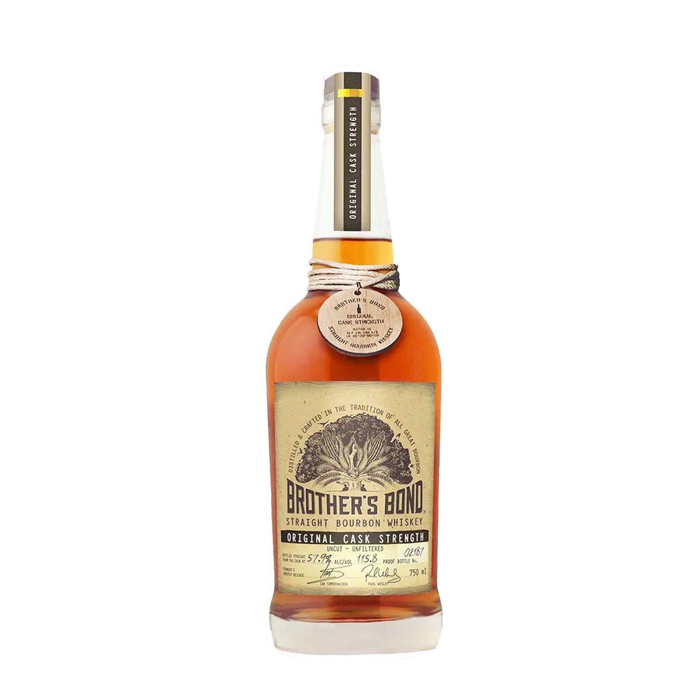 Brothers Bond Cask Strength Bourbon Whiskey