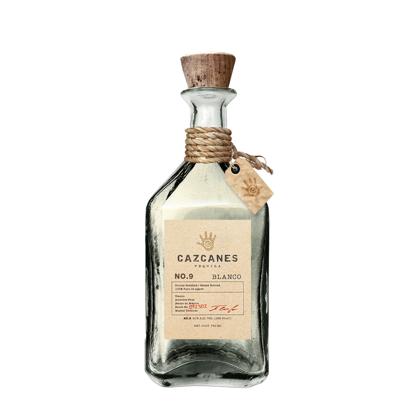 Cazcanes No 9 Blanco 100 Proof Tequila