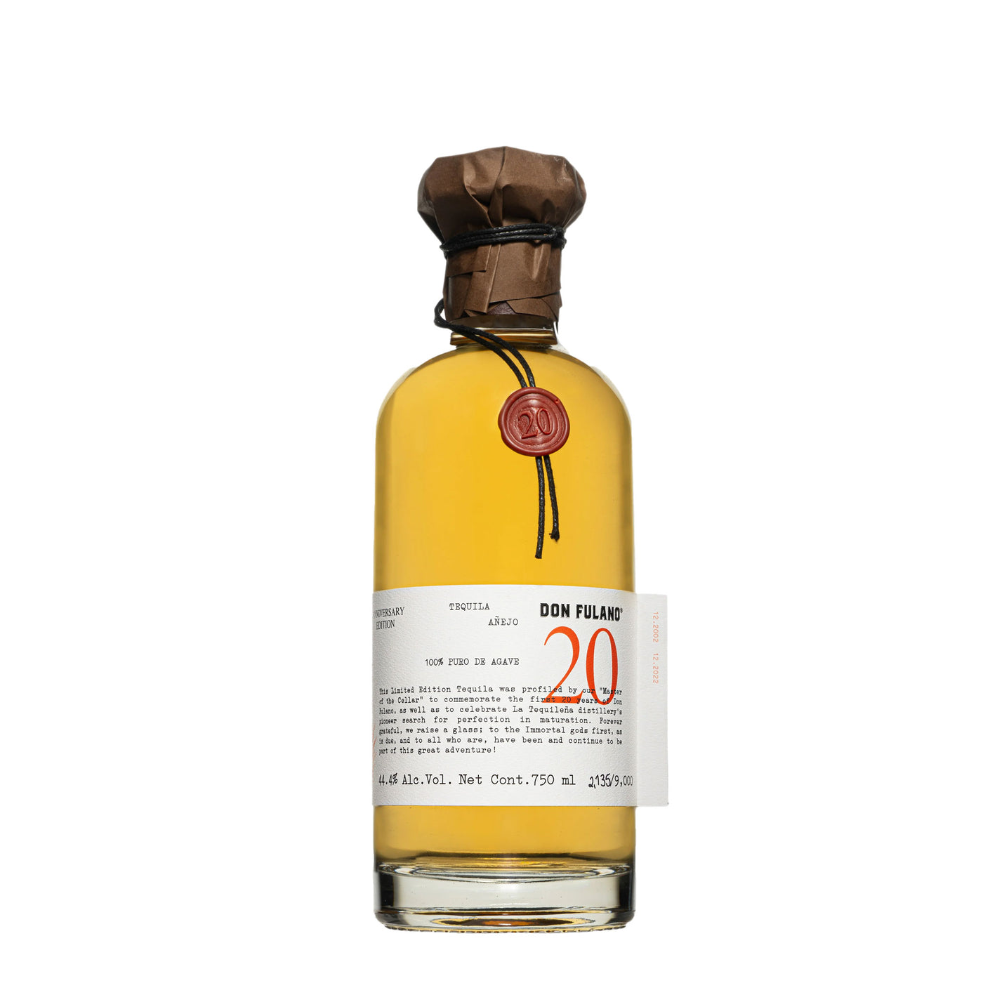 Don Fulano Anejo 20th Anniversary Tequila