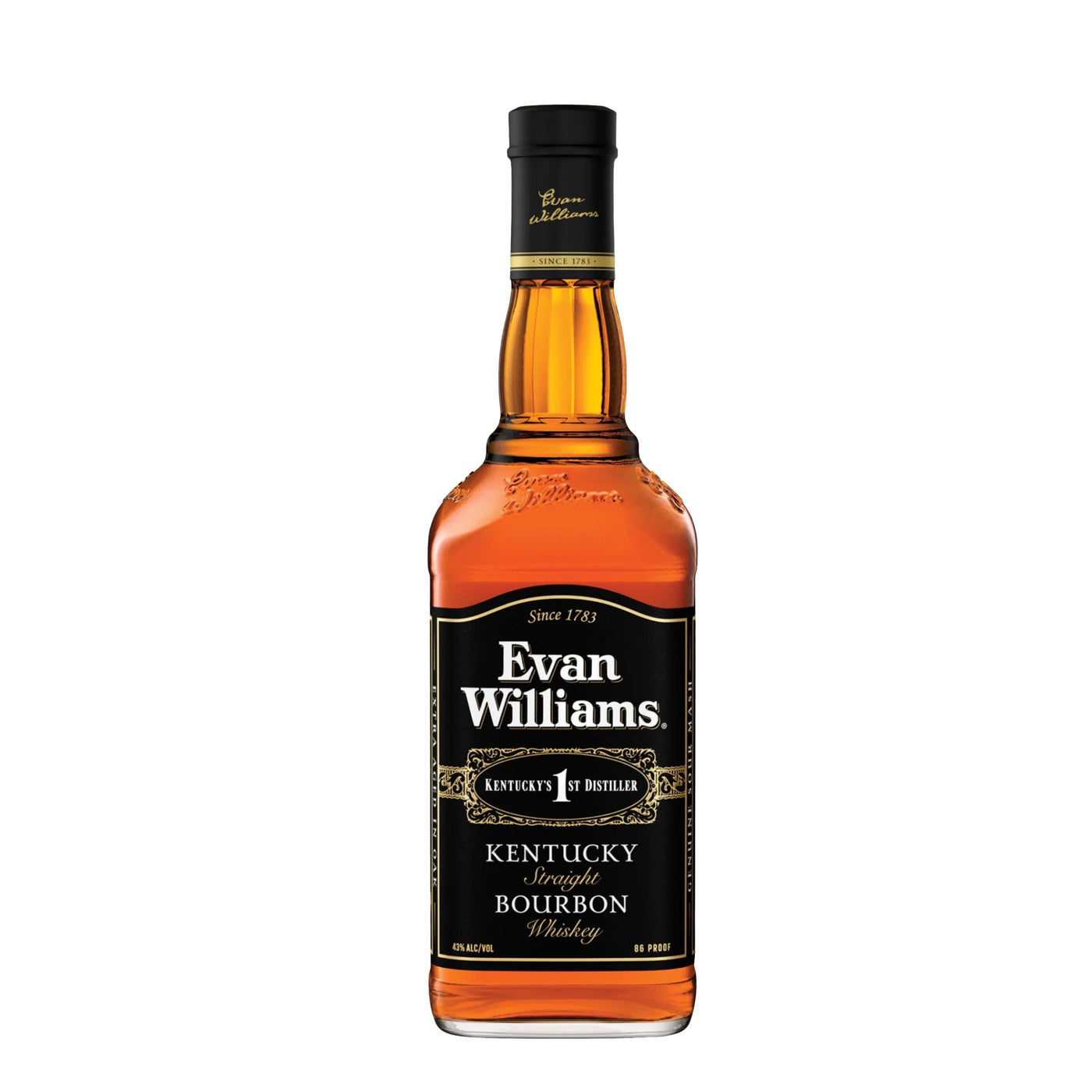 Evan Williams Black Bourbon Whiskey