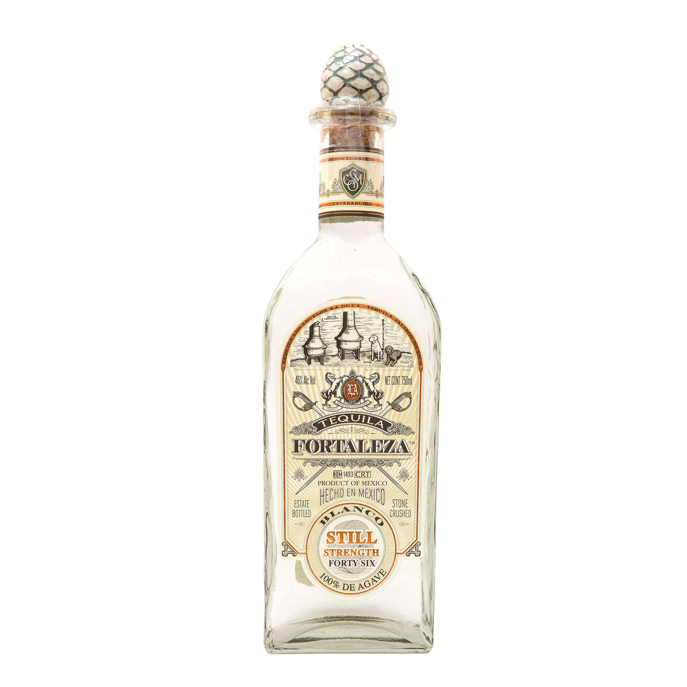 Fortaleza Blanco Still Strength Tequila
