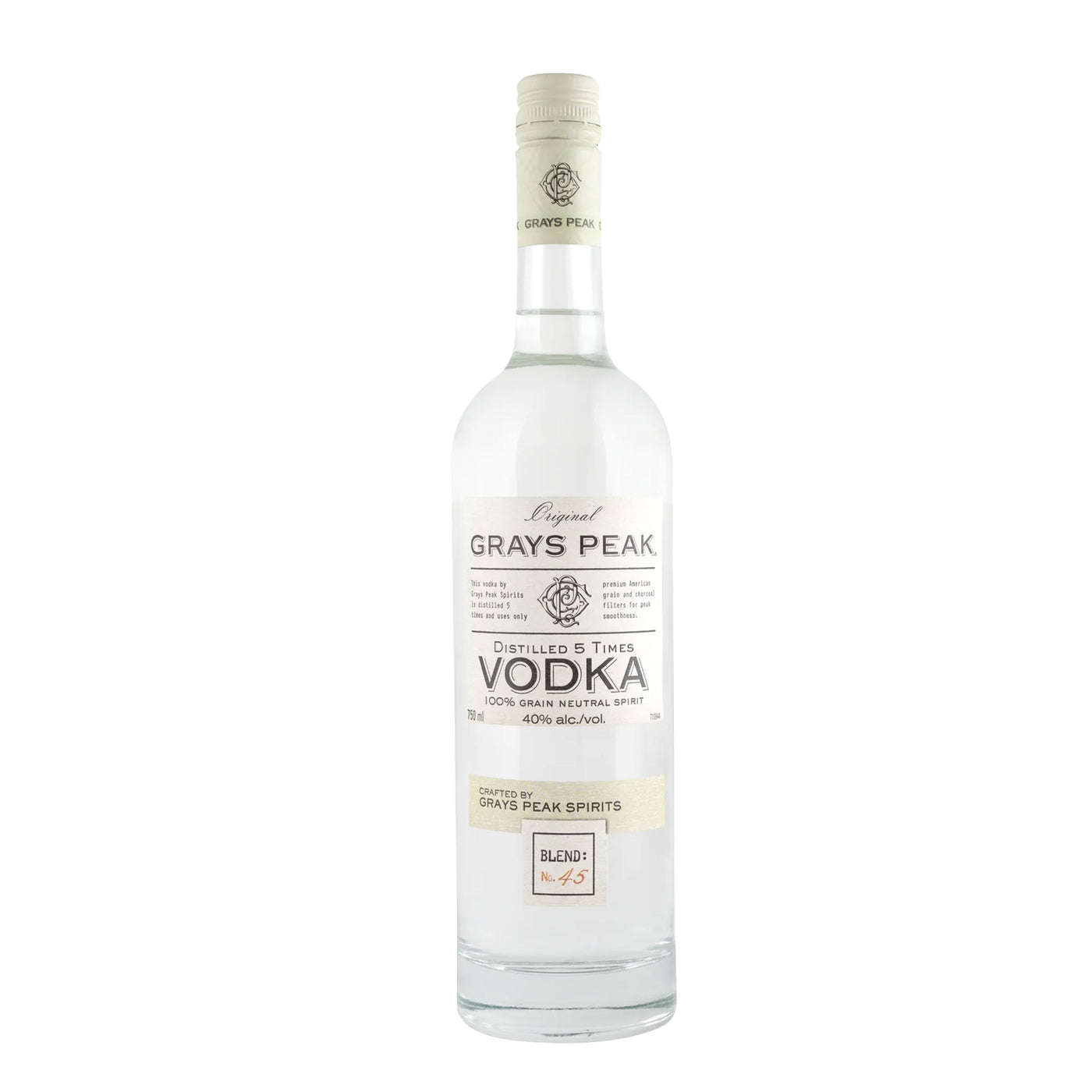 Grays Peak Vodka