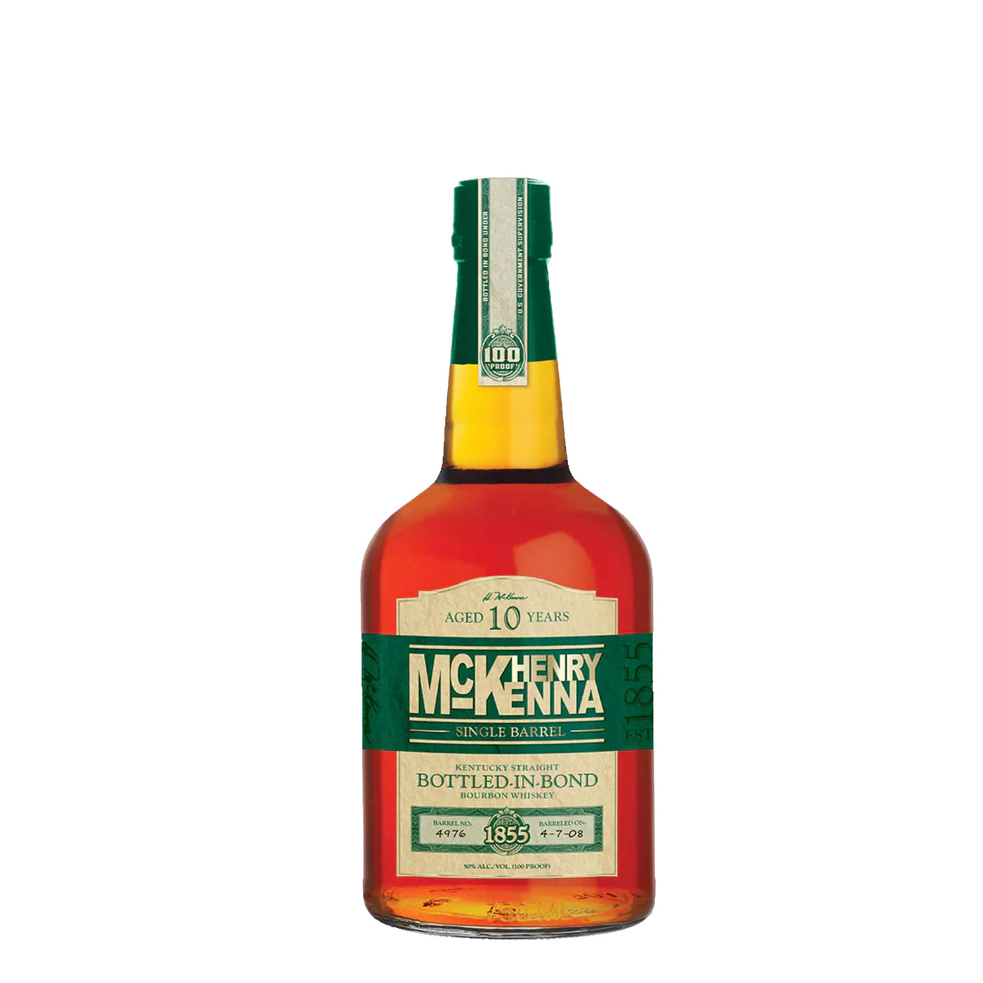 Henry Mckenna 10 Years Bourbon Whiskey