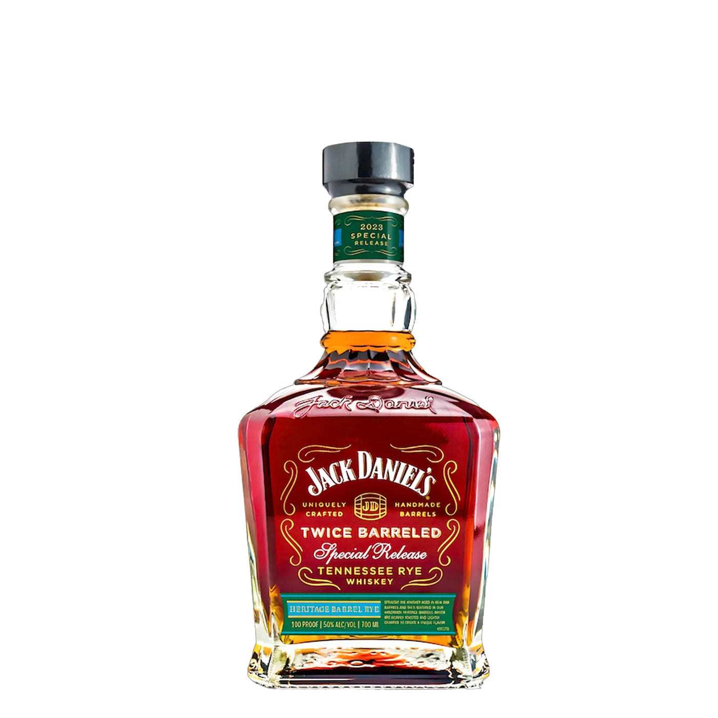 Jack Daniels Twice Barreled Rye Whiskey