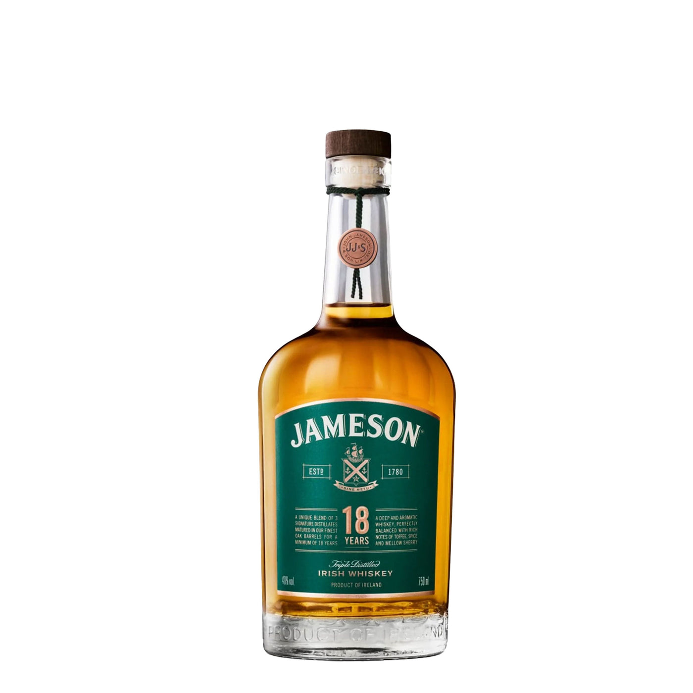 Jamesons 18 Years Whiskey