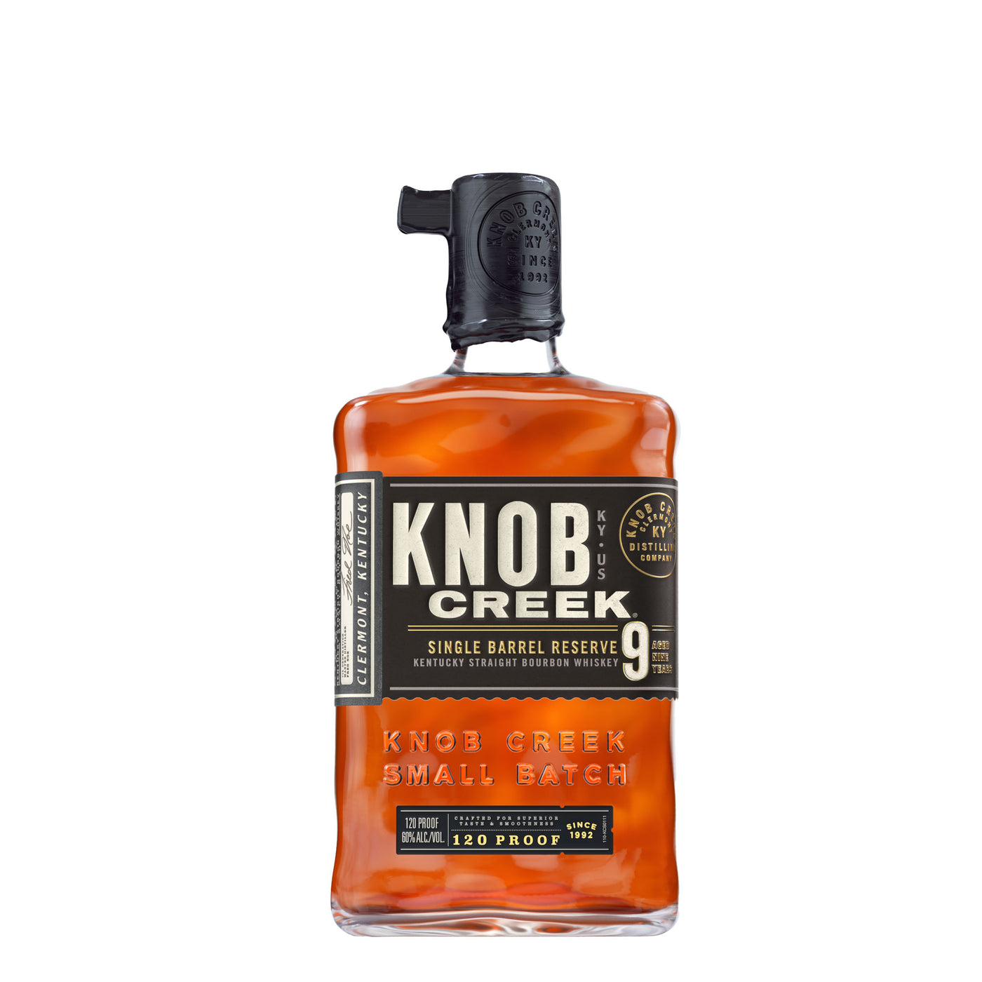 Knob Creek Single Barrel Bourbon Whiskey