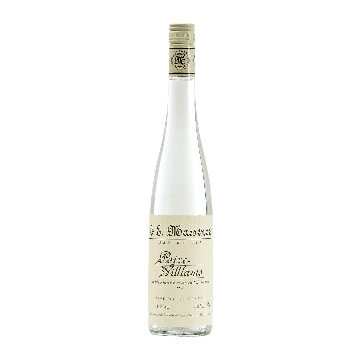 Massenez Poire Williams Eaux de Vie
