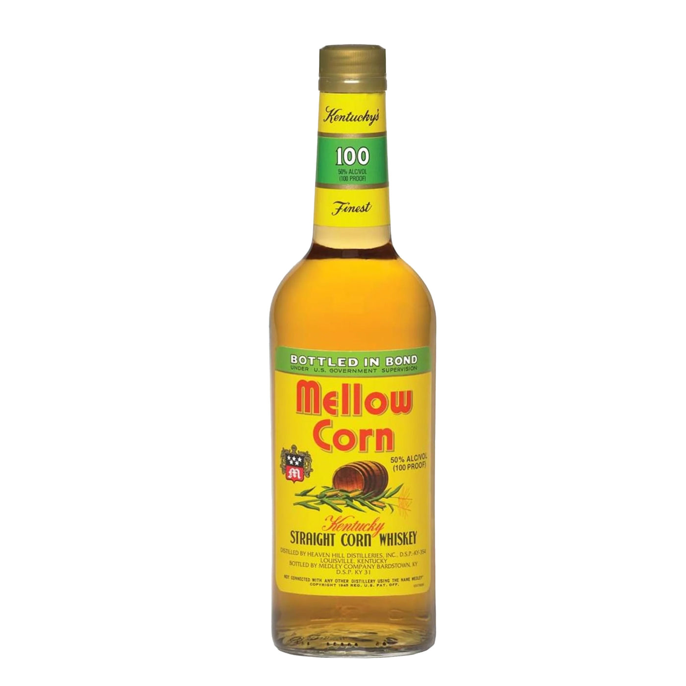 Mellow Corn Bottled in Bond Whiskey