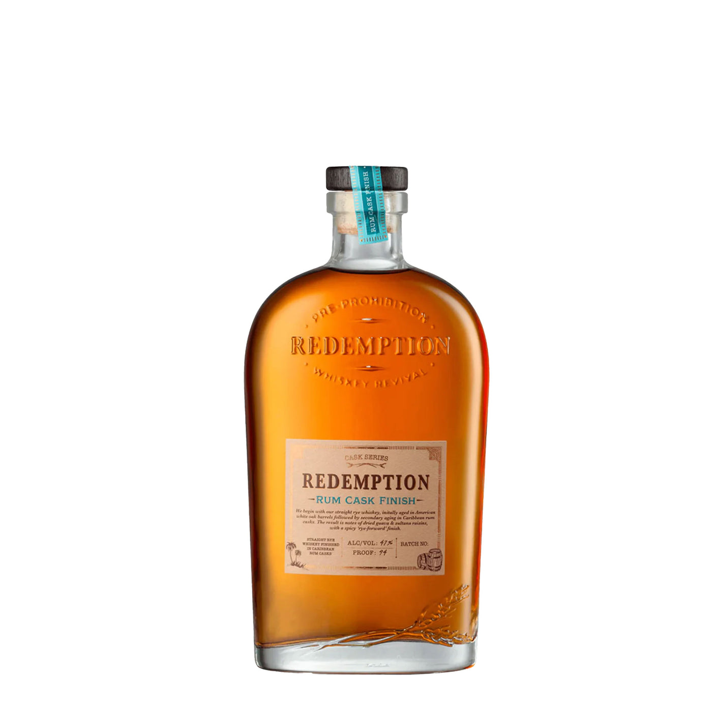 Redemption Rum Finish Rye Whiskey