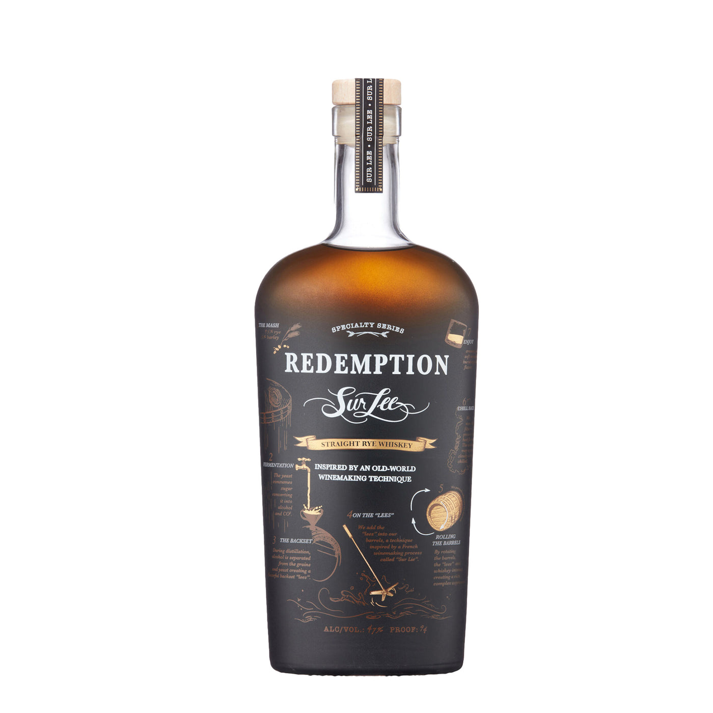 Redemption Sur Lee Rye Whiskey