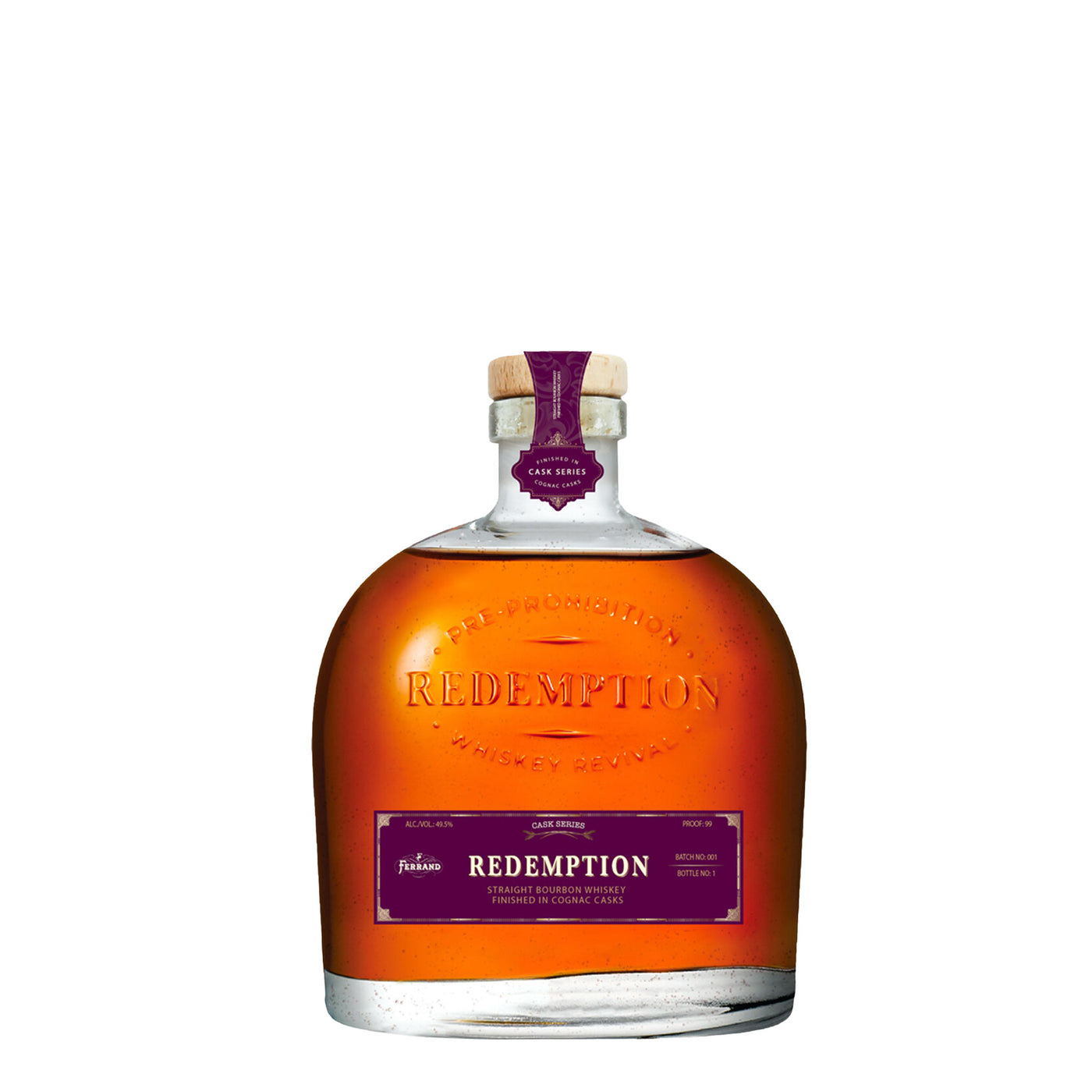 Redemption Cognac Finish Bourbon Whiskey