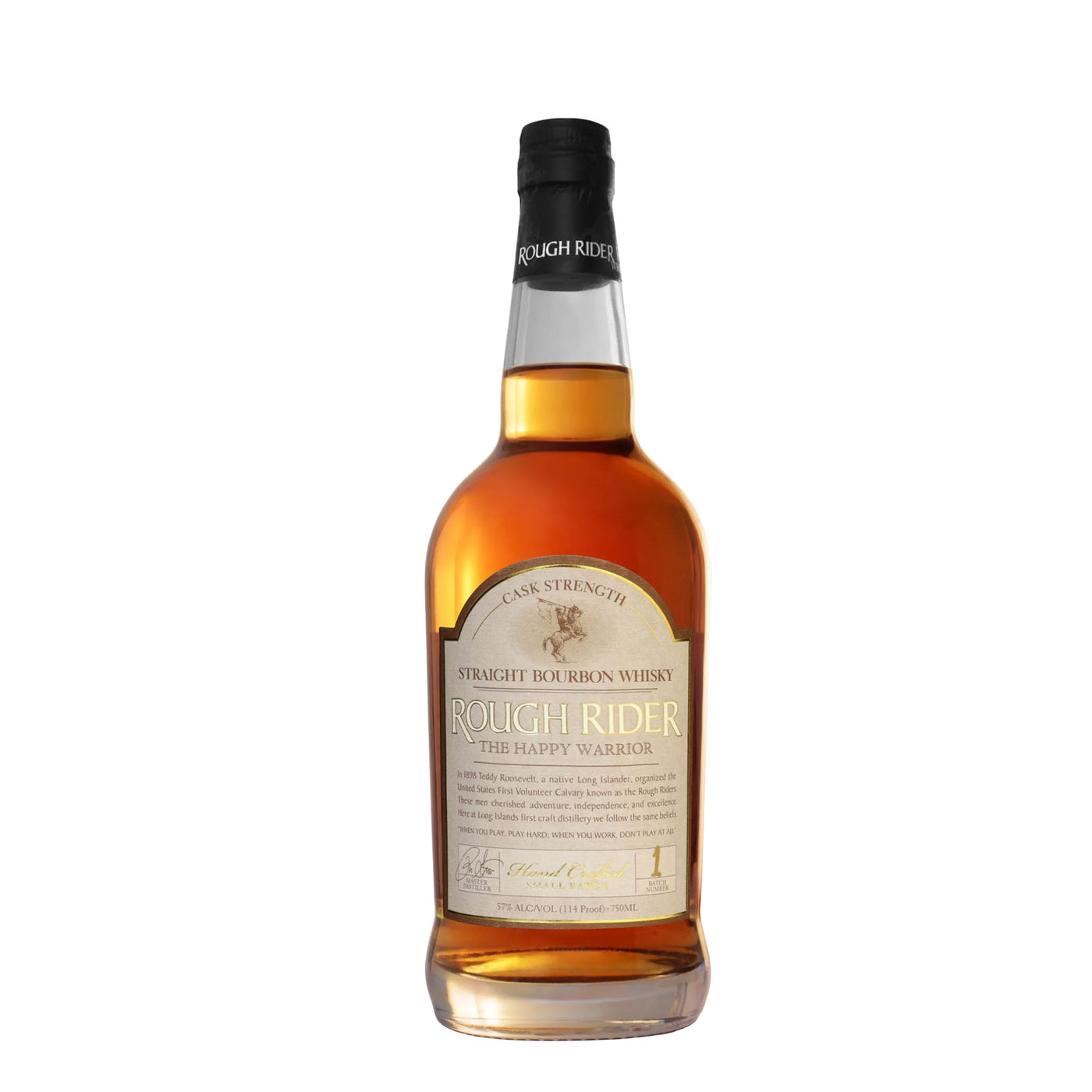 Rough Rider Happy Warrior Bourbon Whiskey