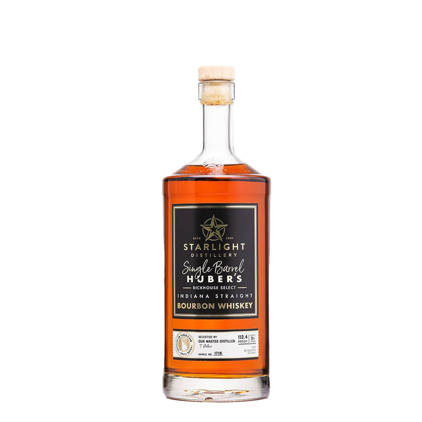 Starlight Carl T Hubers Amburana Bourbon Whiskey