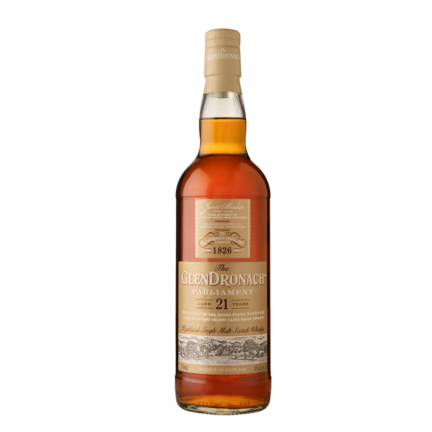 The Glendronach Parliament 21 Years Whisky