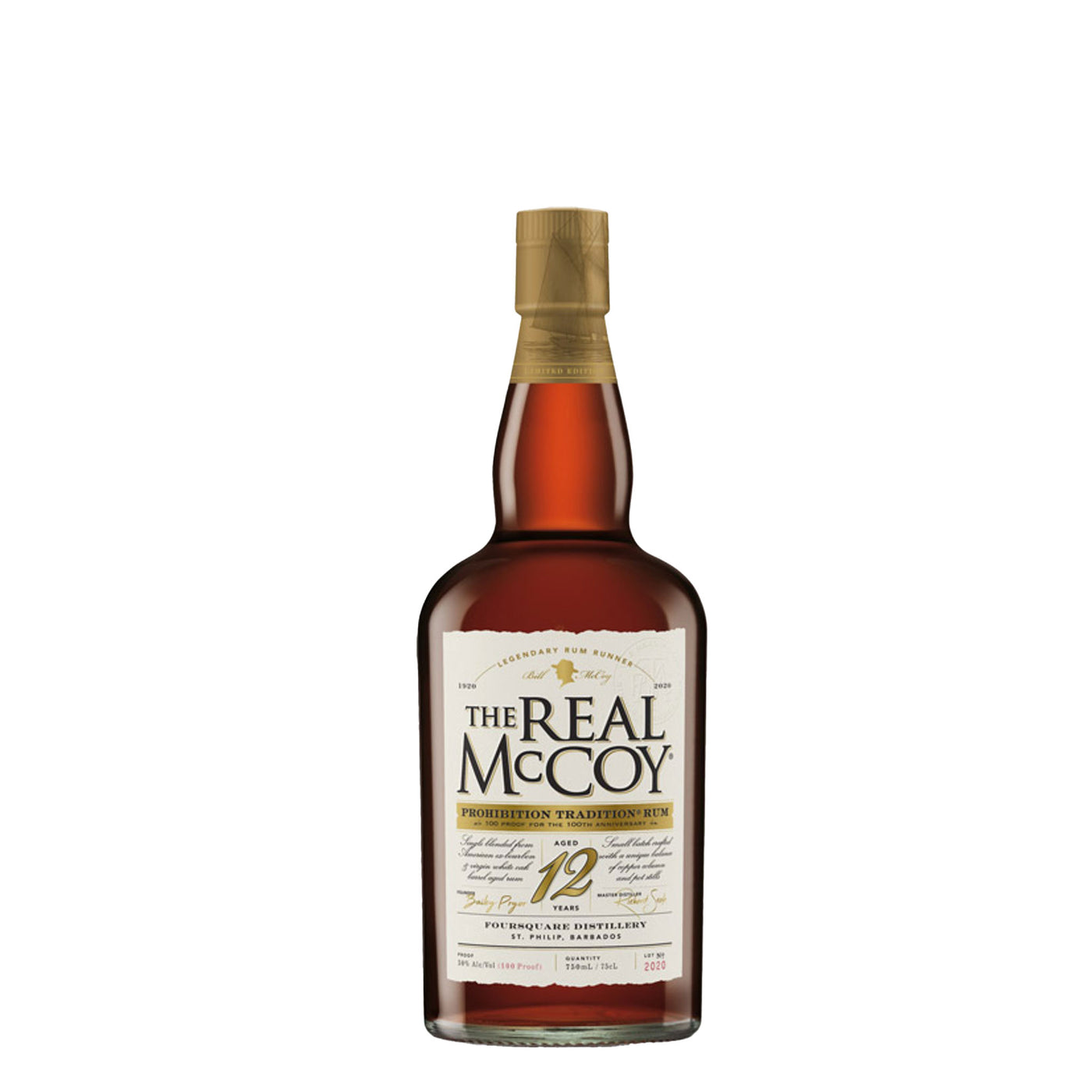 The Real Mccoy Prohibition Tradition 12 Years Rum