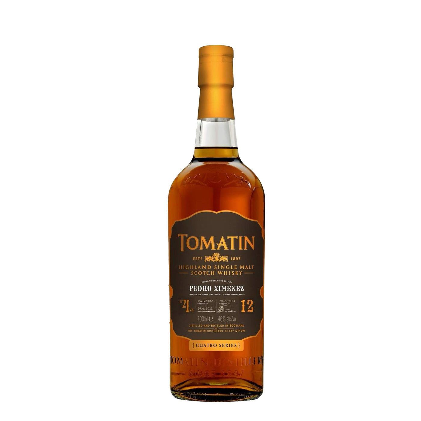 Tomatin Pedro Ximenez Finish 12 Years Whisky
