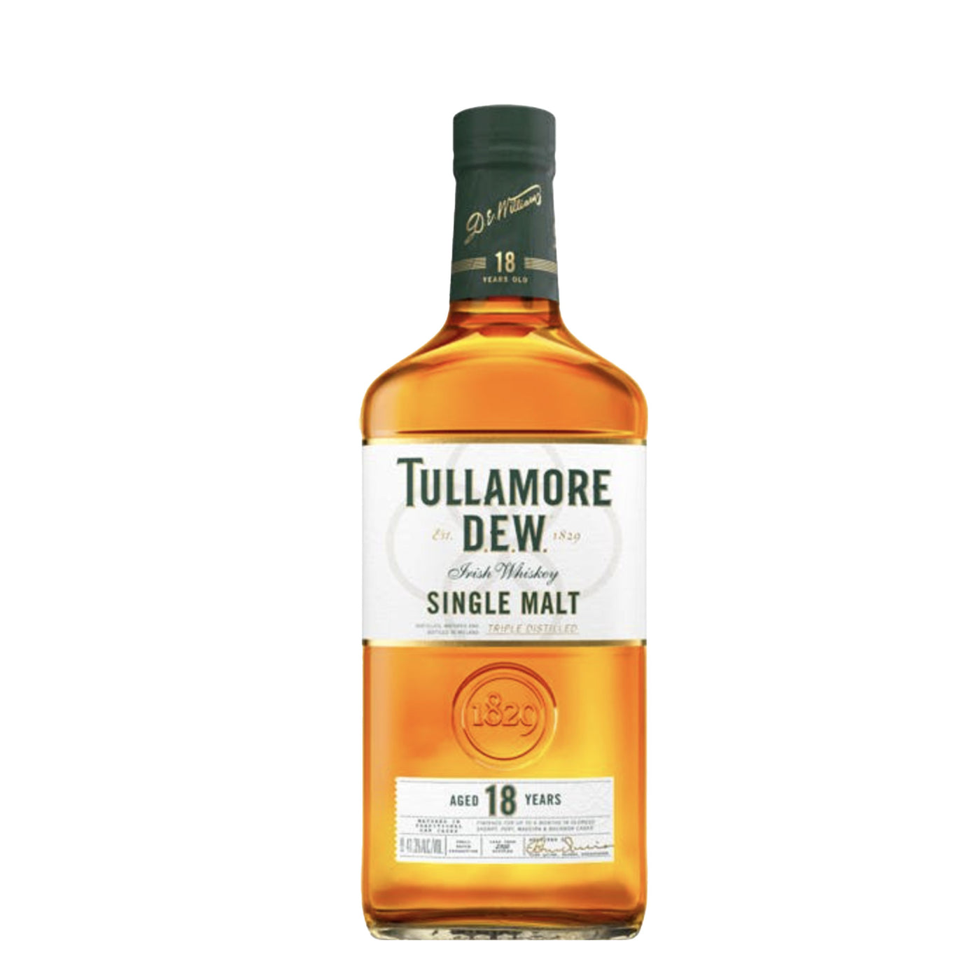 Tullamore Dew 18 Years Whiskey
