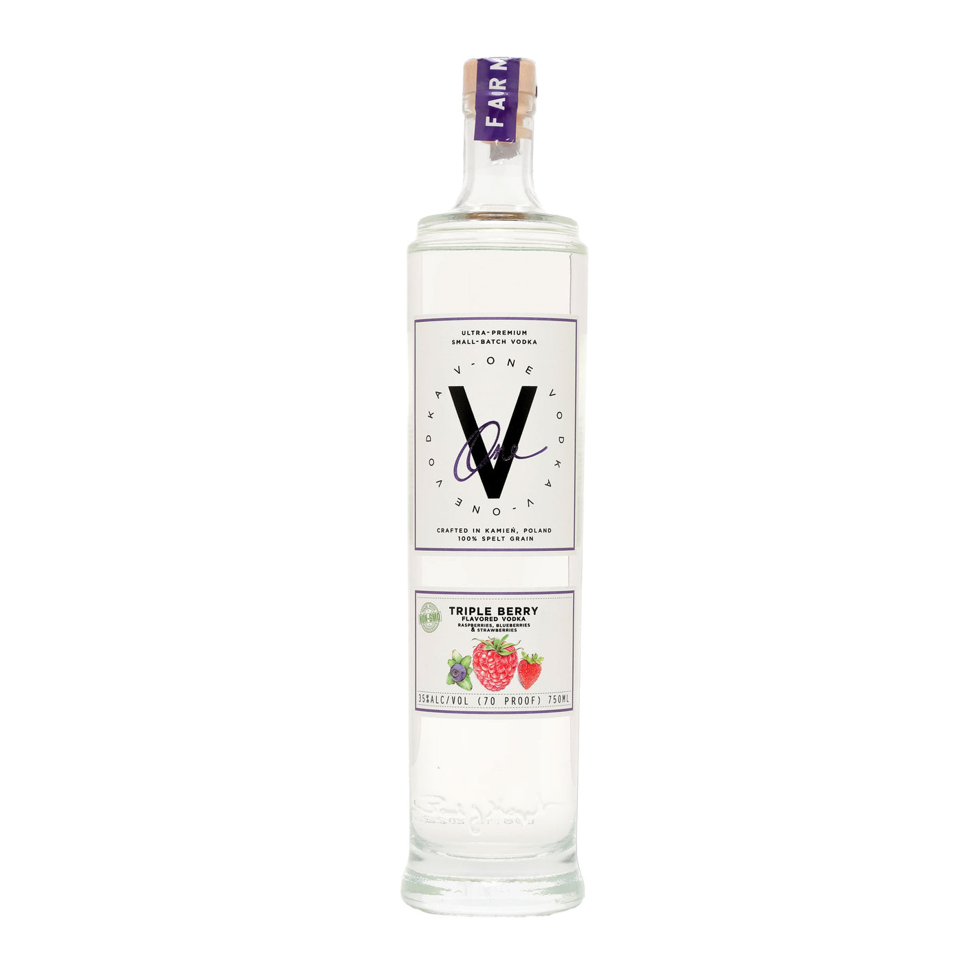 V One Triple Berry Vodka
