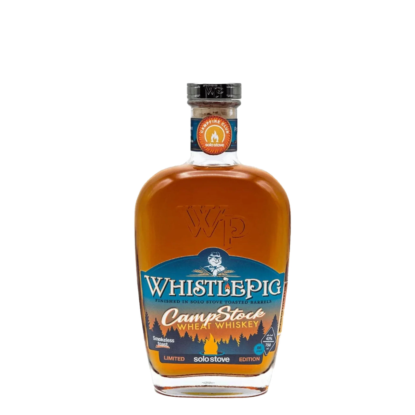 Whistle Pig Campstock Solo Stove Wheat Whiskey