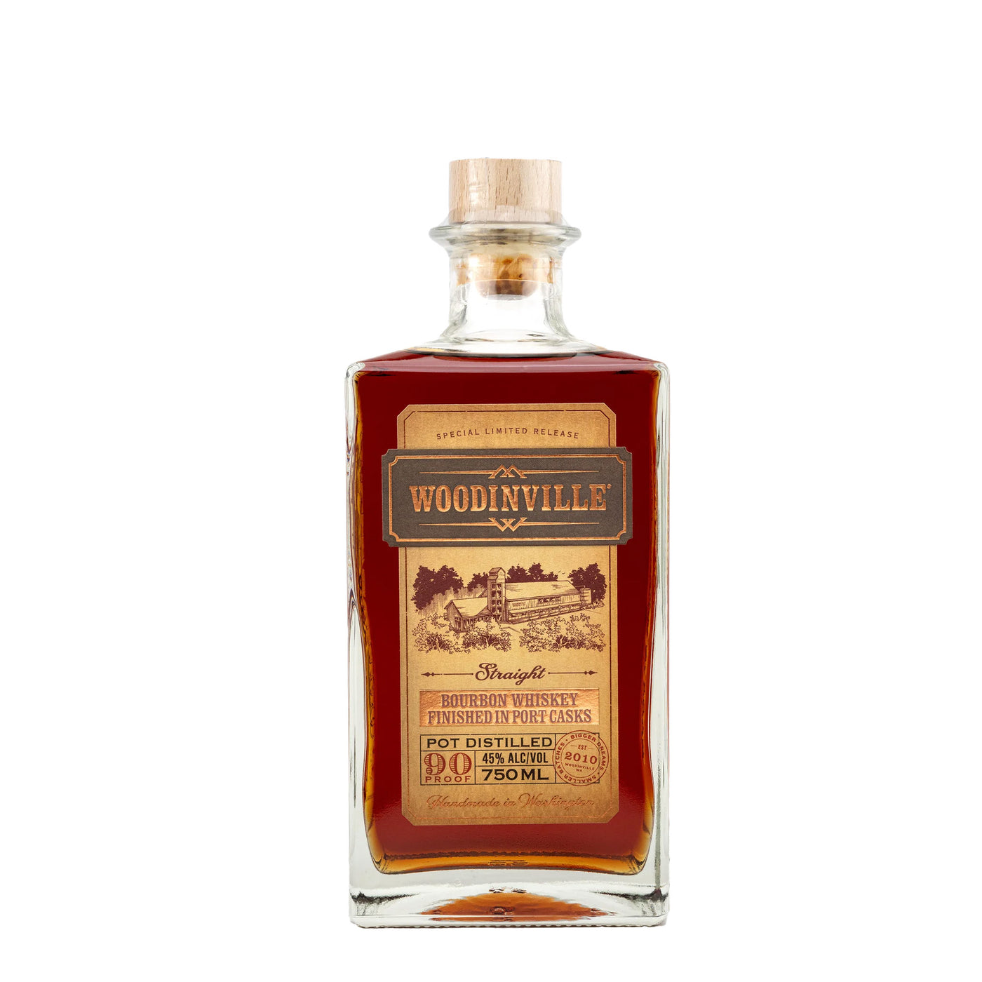 Woodinville Port Finish Bourbon Whiskey