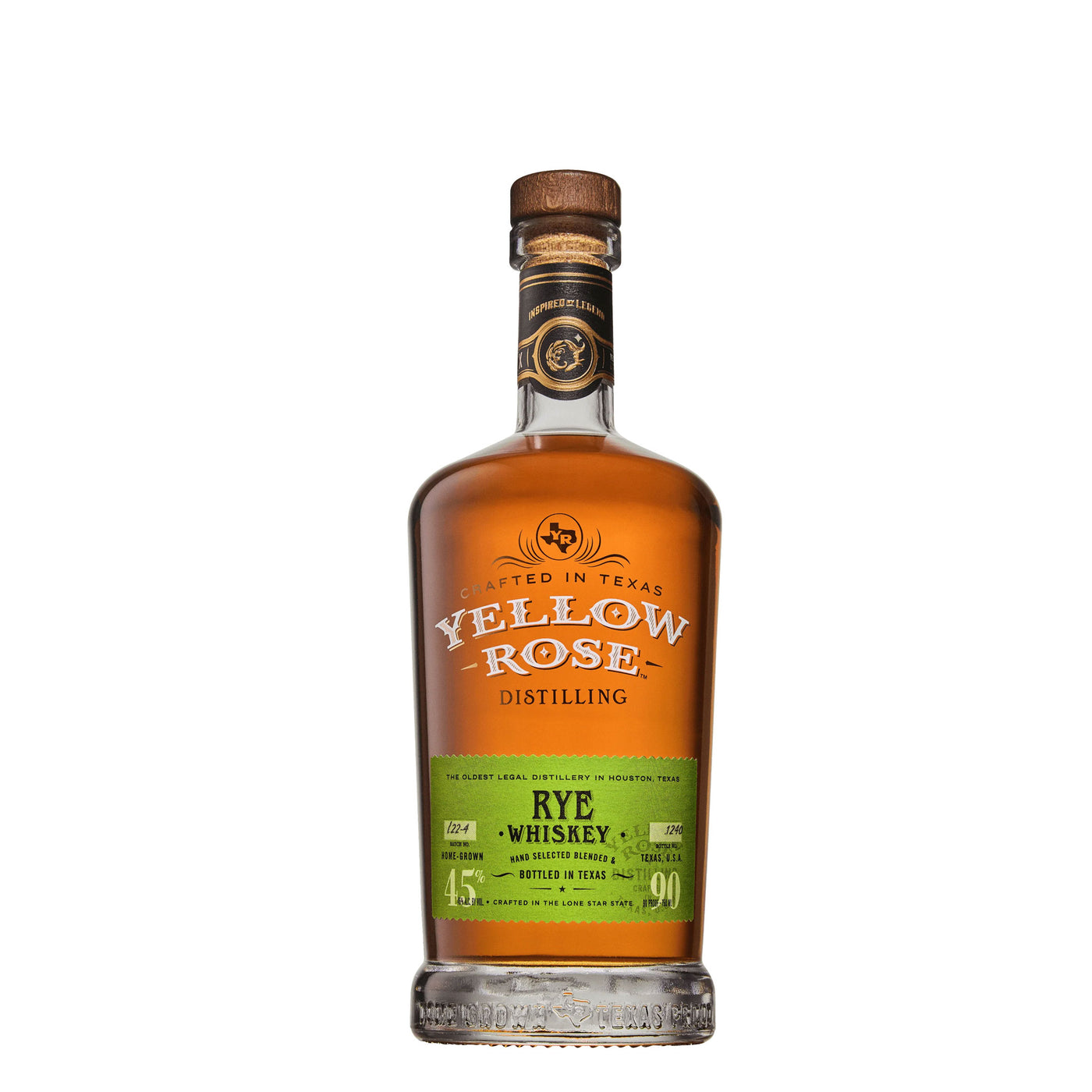 Yellow Rose Rye Whiskey