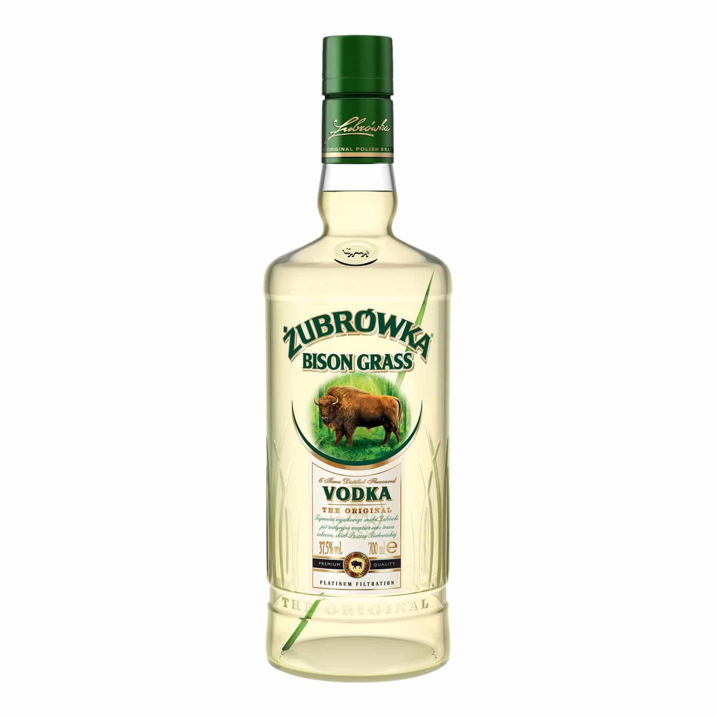 Zubrowka Bison Grass Vodka